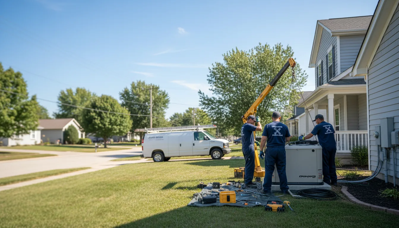 Generator Installation in Delong, IN near me